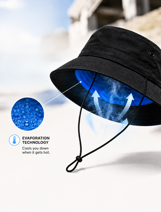 Inside the BERTSCHAT Cooling Bucket Hat: Designed for Cooling