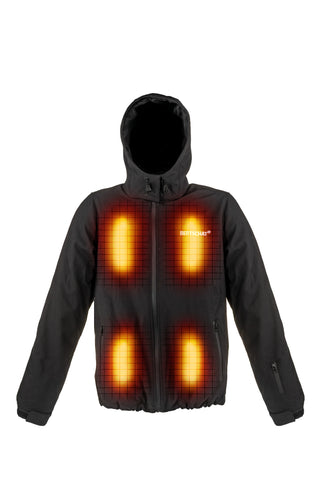 Men's Heated Winter Jacket - Dual Heating