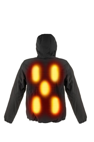 Men's Heated Winter Jacket - Dual Heating