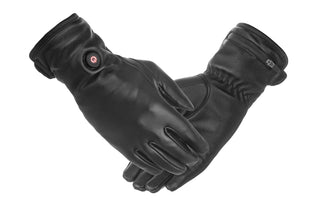 Beheizte Lederhandschuhe für Damen – Single Heating
