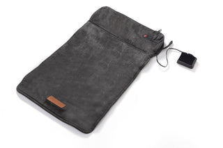 Vyhřívaný polštář 50 x 30 cm | USB - Černý & Zelený