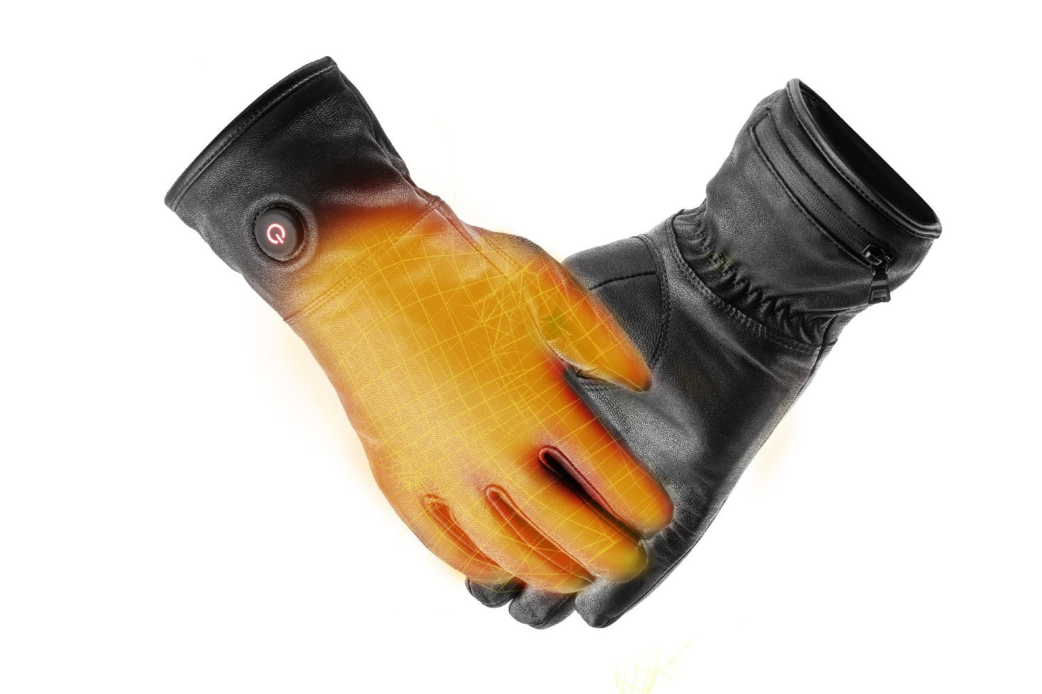 Beheizte Lederhandschuhe – Einfache Heizung – BERTSCHAT®